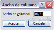 ancho de columna
