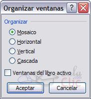 Organizar ventanas