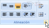 Alineaci&oacute;n