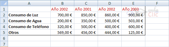 ejemplo hoja de excel